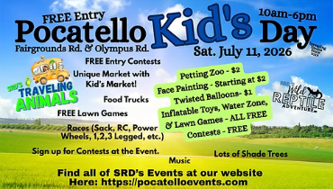 More Info for SRD's 5th Annual Pocatello Kids' Day