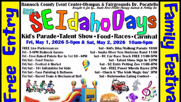 More Info for SRD's Southeast Idaho Days - 3rd Annual